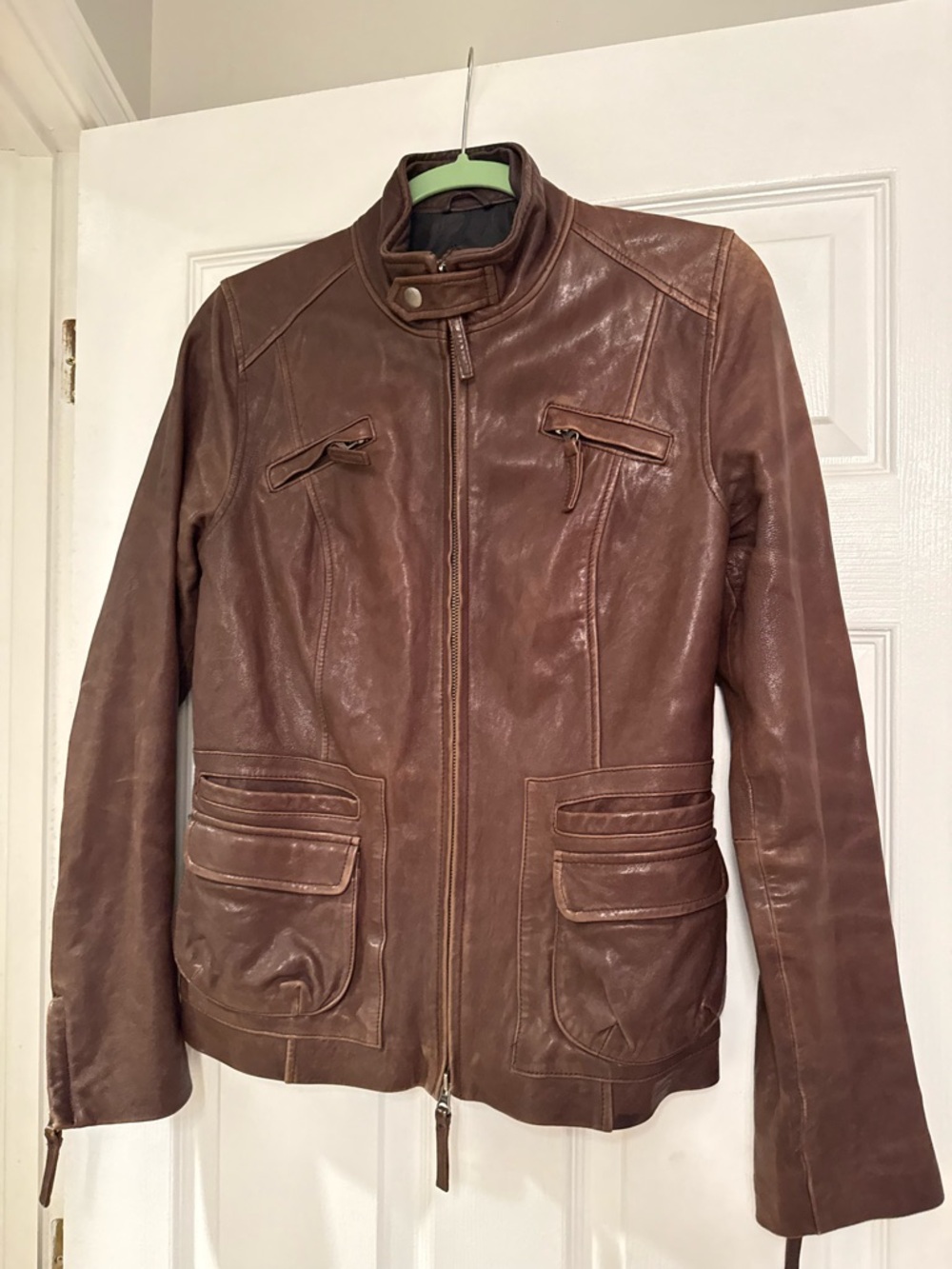 Women’s Leather Jacket -Lucky Brand